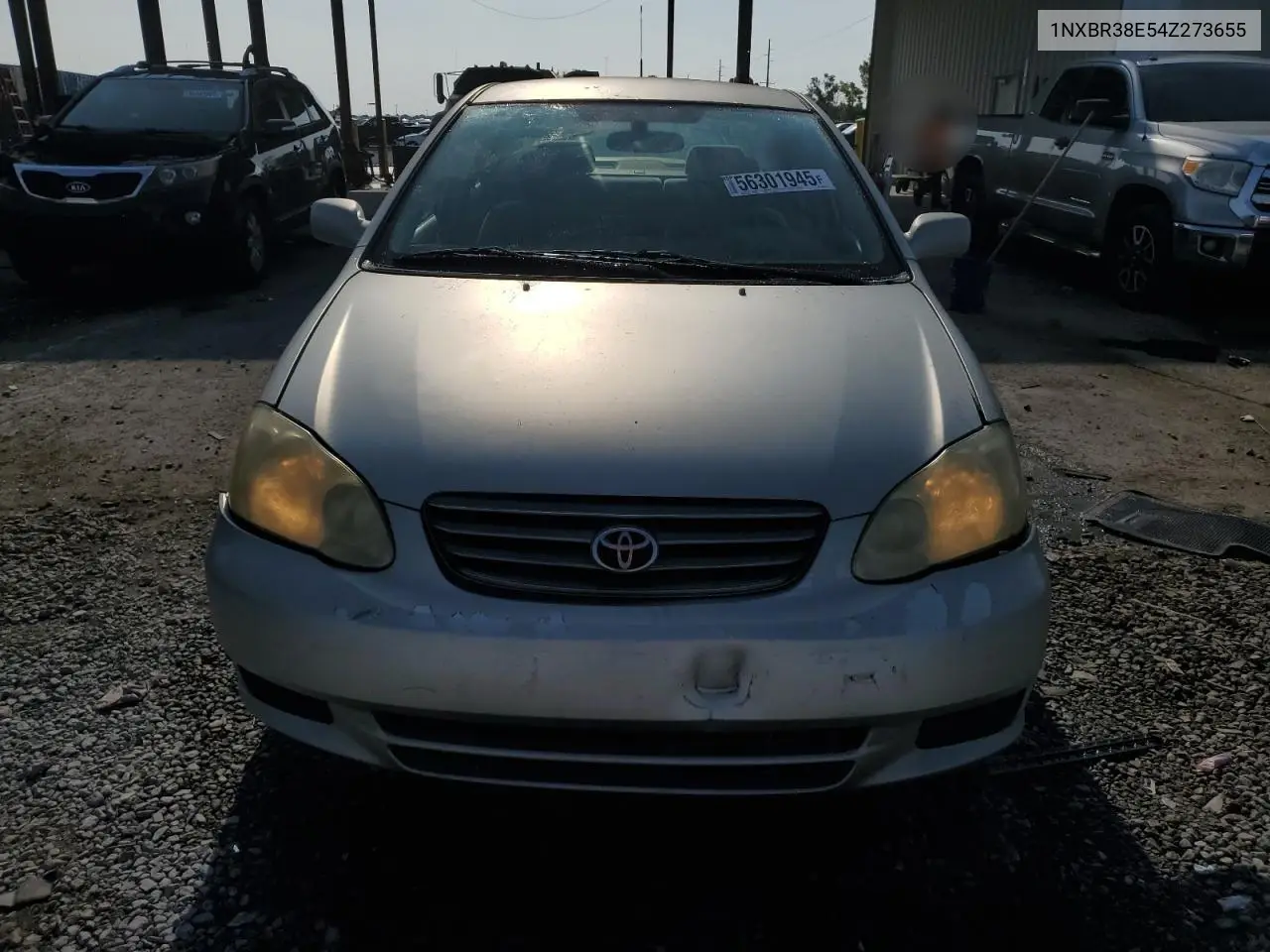 2004 Toyota Corolla Ce VIN: 1NXBR38E54Z273655 Lot: 56301945
