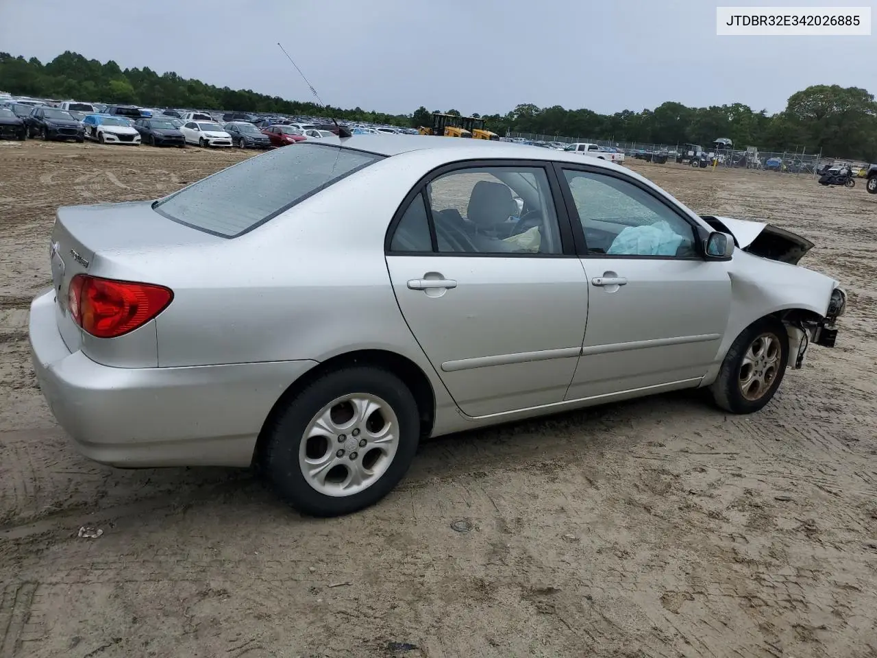 2004 Toyota Corolla Ce VIN: JTDBR32E342026885 Lot: 56334725