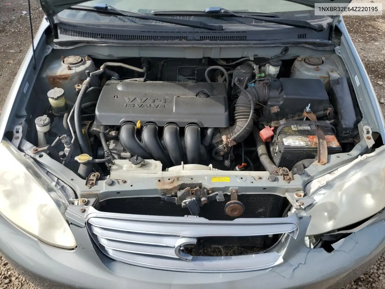 2004 Toyota Corolla Ce VIN: 1NXBR32E64Z220195 Lot: 56362655