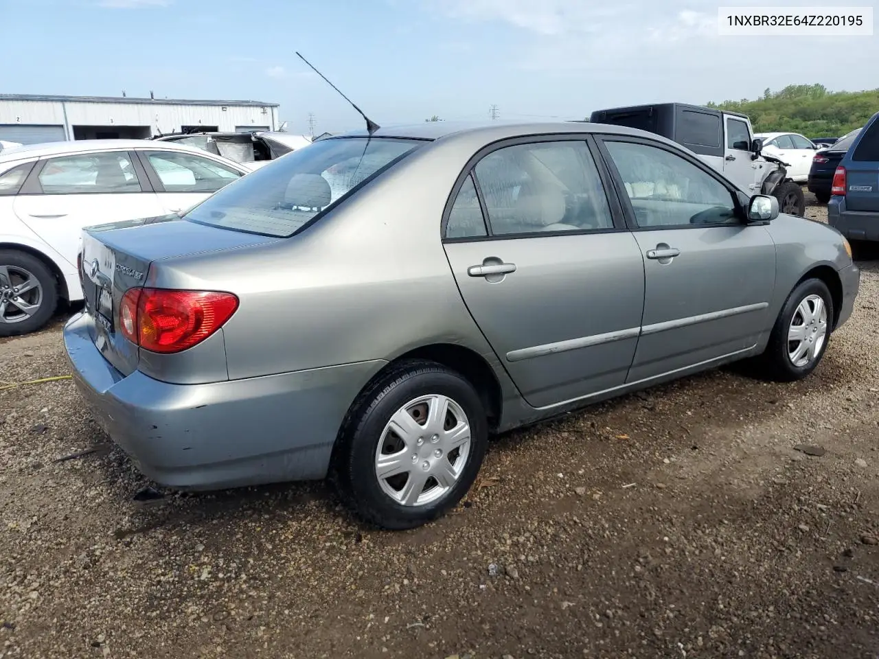 2004 Toyota Corolla Ce VIN: 1NXBR32E64Z220195 Lot: 56362655
