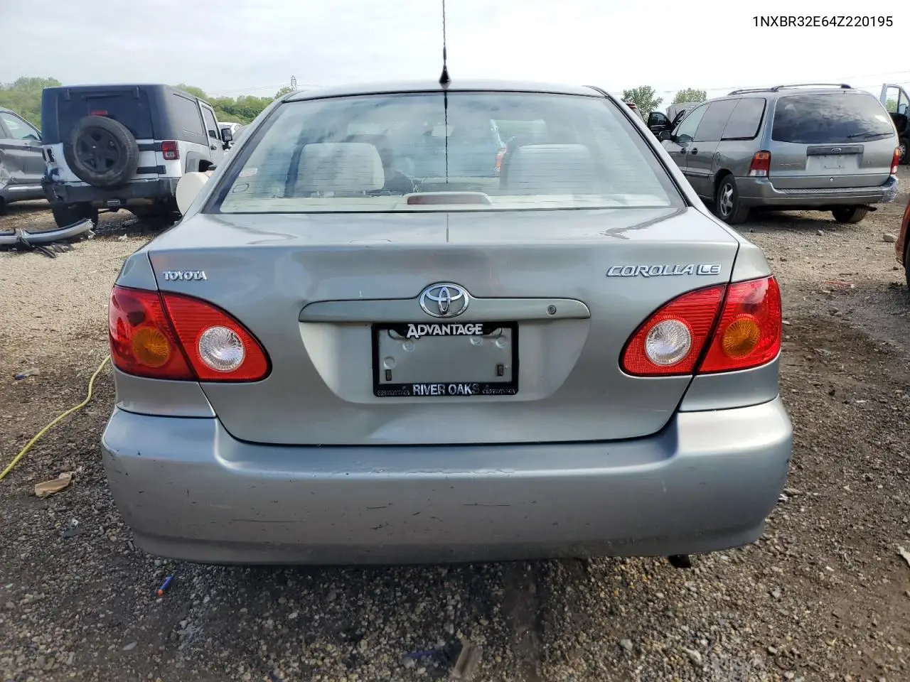 2004 Toyota Corolla Ce VIN: 1NXBR32E64Z220195 Lot: 56362655