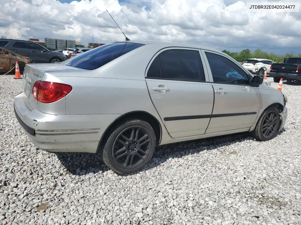 2004 Toyota Corolla Ce VIN: JTDBR32E042024477 Lot: 56577125