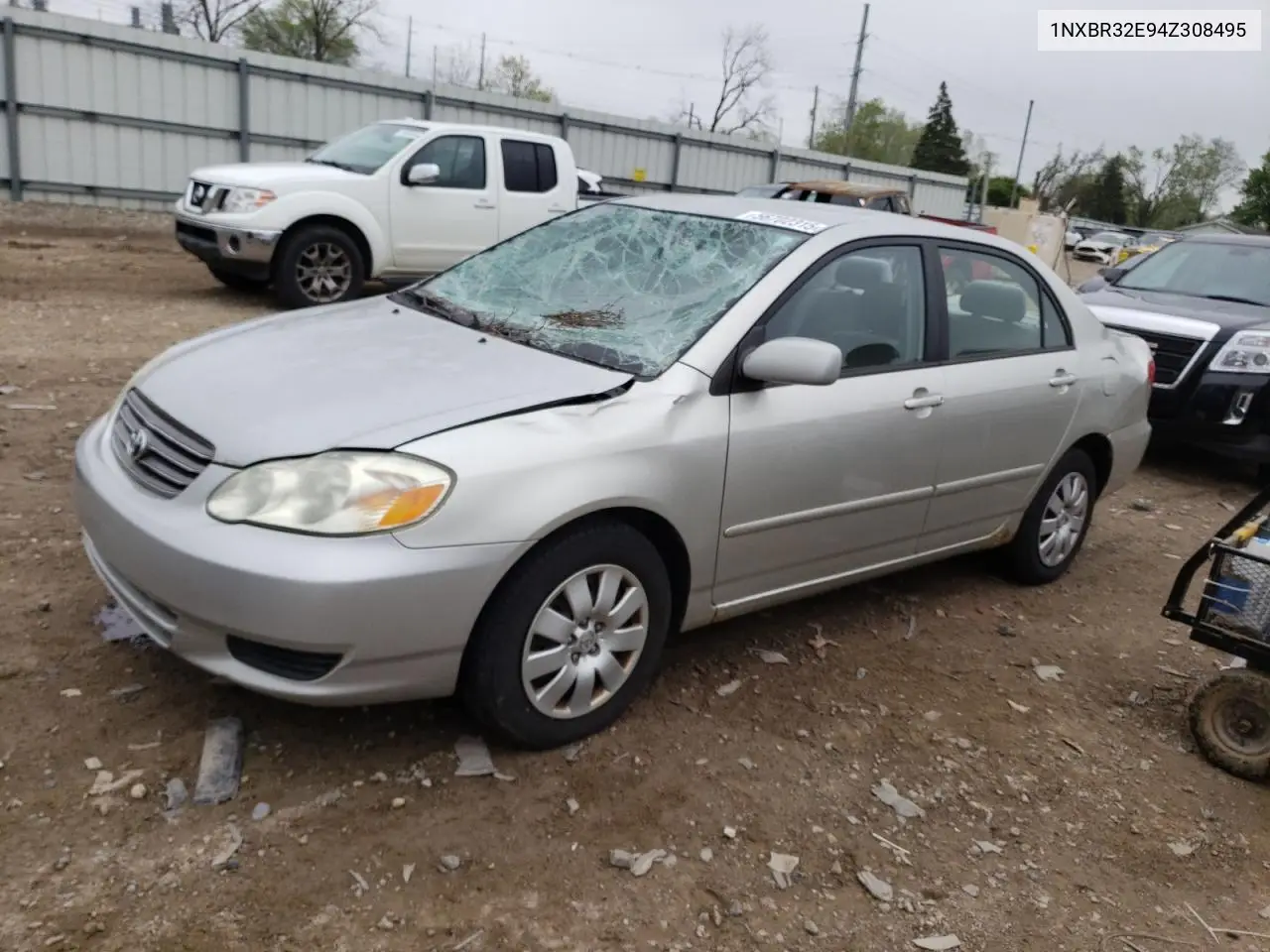 2004 Toyota Corolla Ce VIN: 1NXBR32E94Z308495 Lot: 56702315