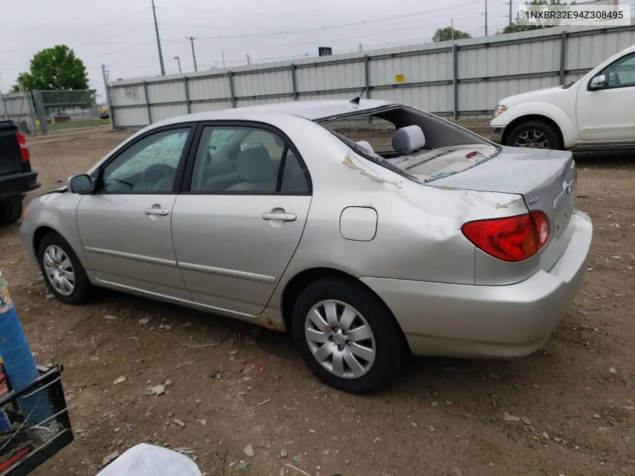 2004 Toyota Corolla Ce VIN: 1NXBR32E94Z308495 Lot: 56702315