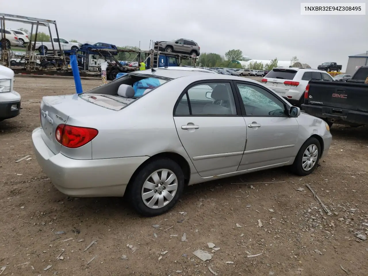 2004 Toyota Corolla Ce VIN: 1NXBR32E94Z308495 Lot: 56702315
