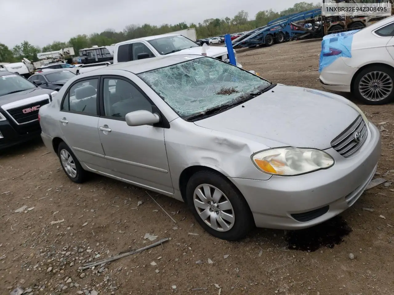 2004 Toyota Corolla Ce VIN: 1NXBR32E94Z308495 Lot: 56702315