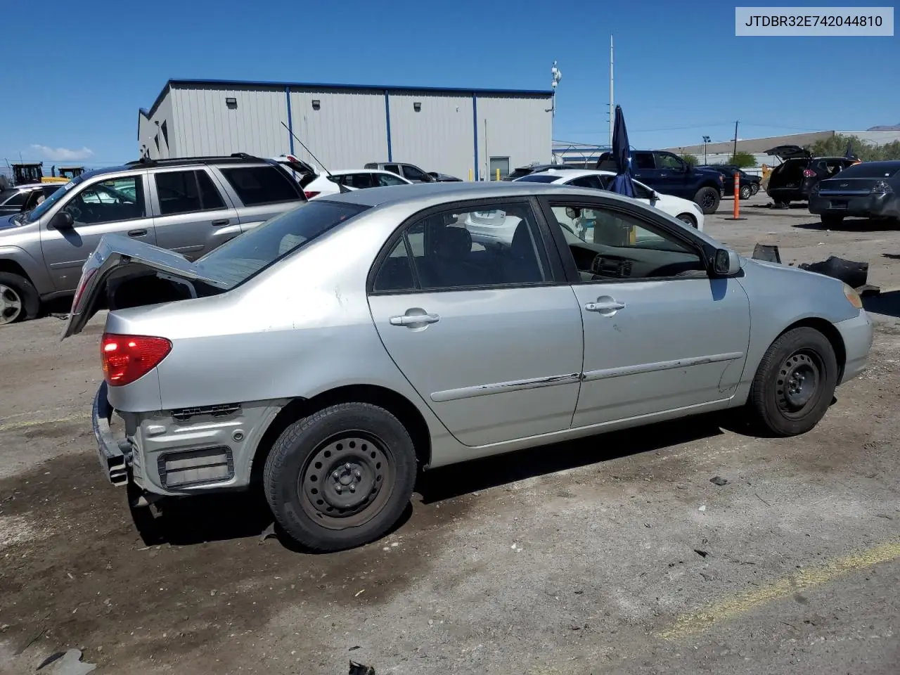 2004 Toyota Corolla Ce VIN: JTDBR32E742044810 Lot: 57113925