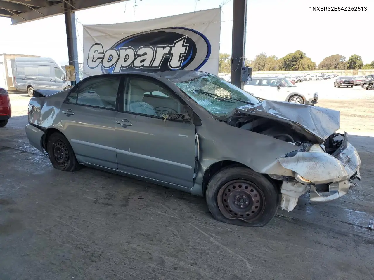 2004 Toyota Corolla Ce VIN: 1NXBR32E64Z262513 Lot: 59016245