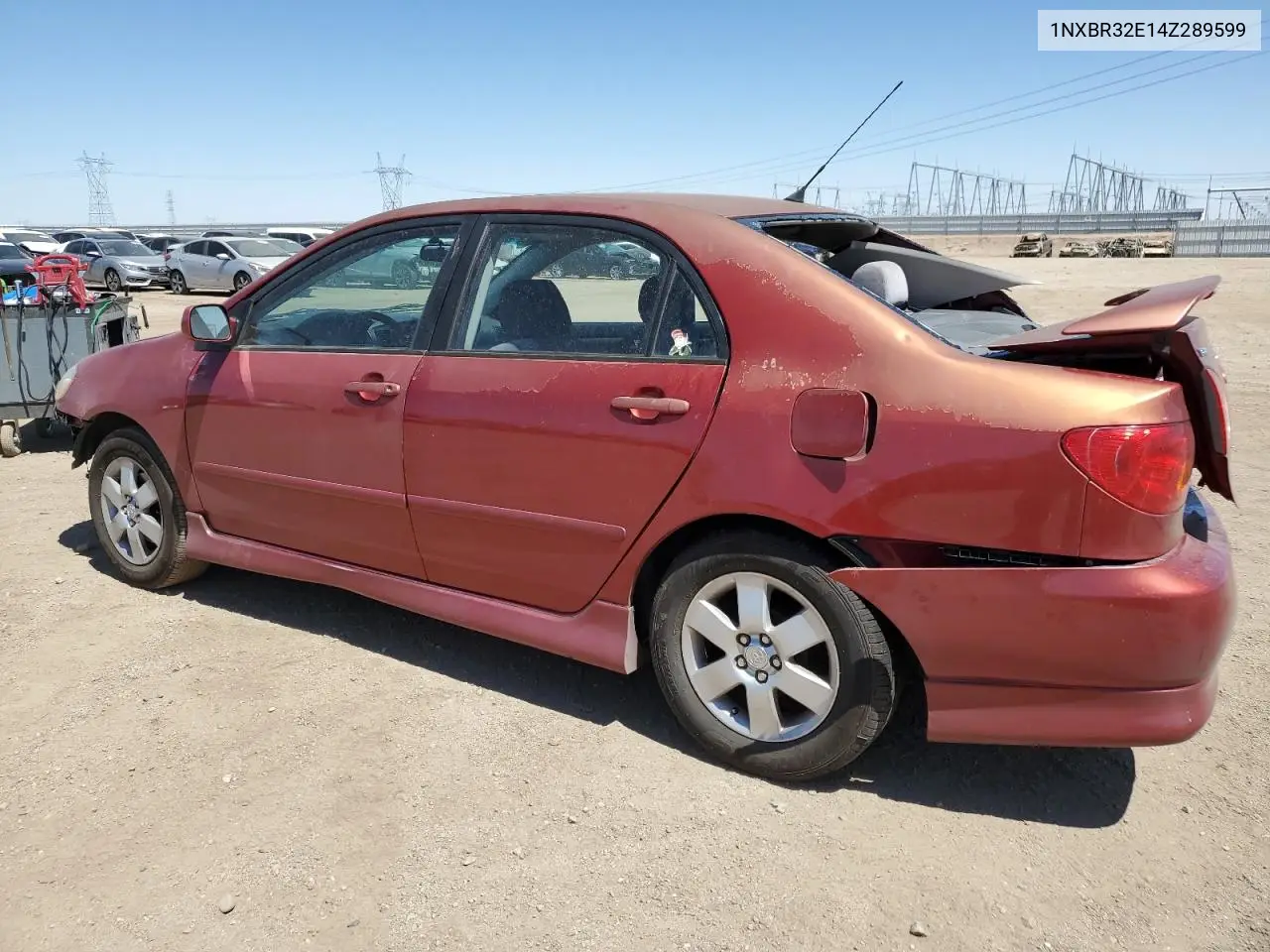 2004 Toyota Corolla Ce VIN: 1NXBR32E14Z289599 Lot: 59227705