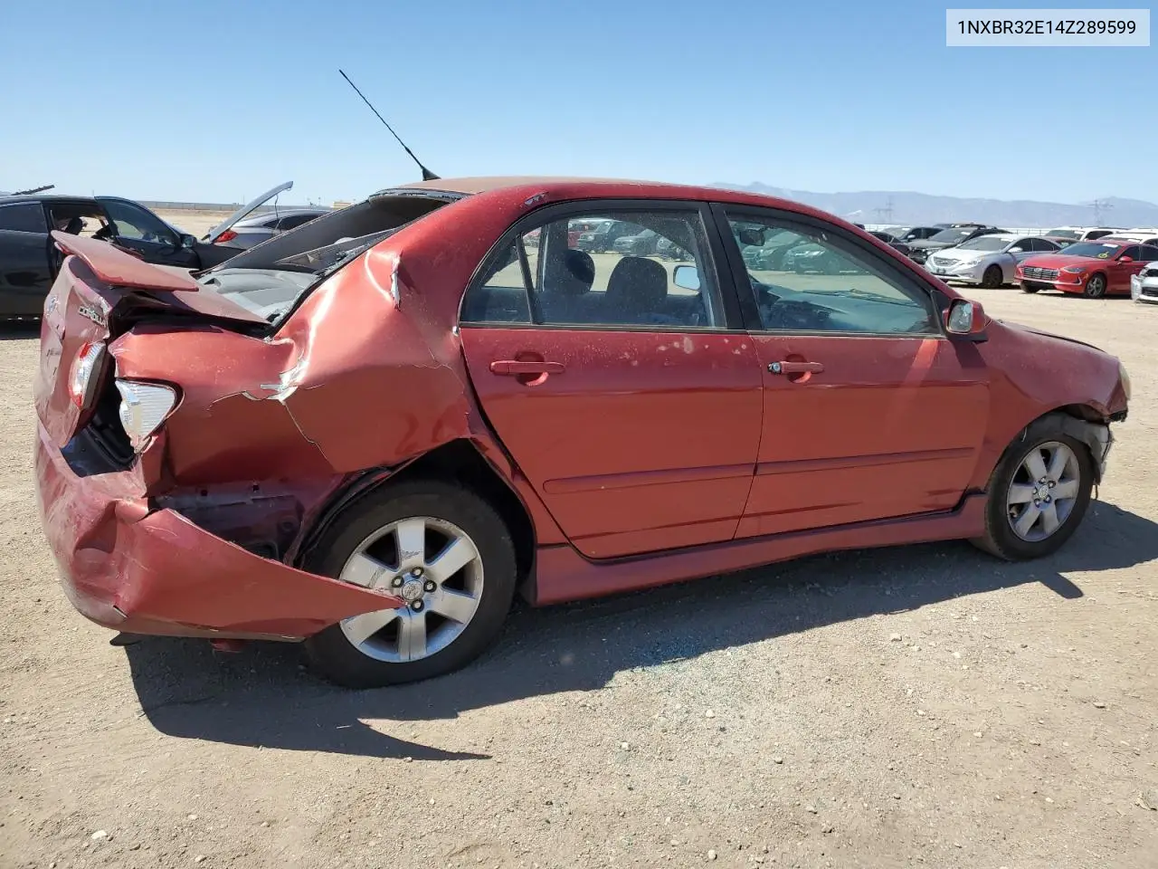 2004 Toyota Corolla Ce VIN: 1NXBR32E14Z289599 Lot: 59227705