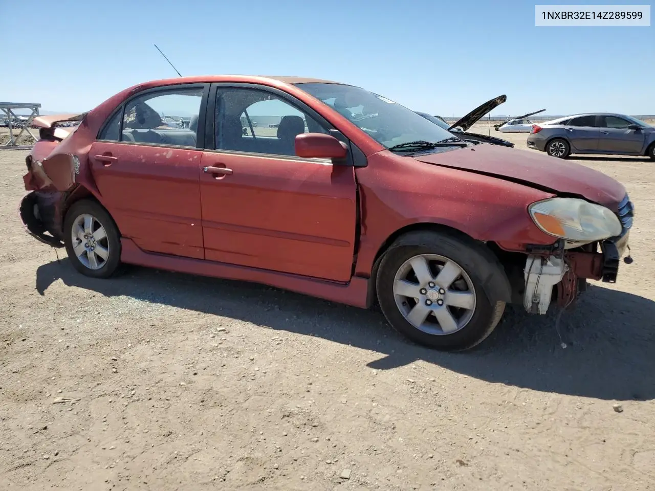2004 Toyota Corolla Ce VIN: 1NXBR32E14Z289599 Lot: 59227705