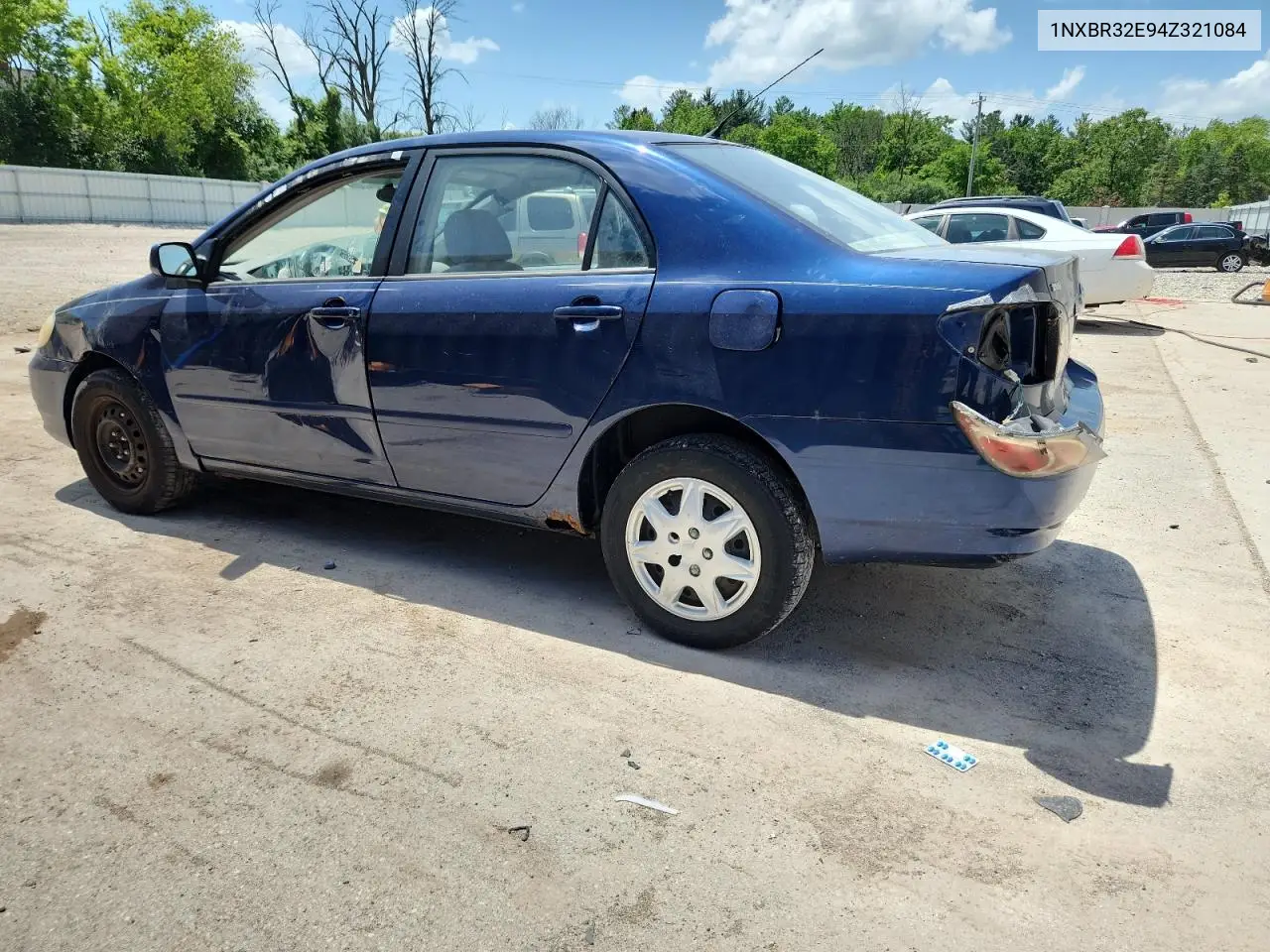 2004 Toyota Corolla Ce VIN: 1NXBR32E94Z321084 Lot: 61496825
