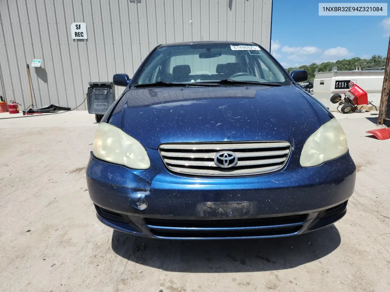 2004 Toyota Corolla Ce VIN: 1NXBR32E94Z321084 Lot: 61496825