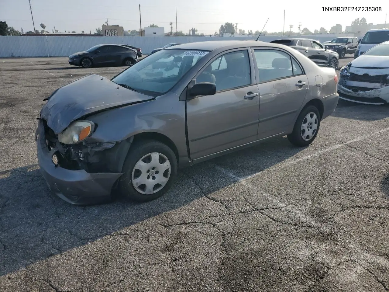2004 Toyota Corolla Ce VIN: 1NXBR32E24Z235308 Lot: 62009415