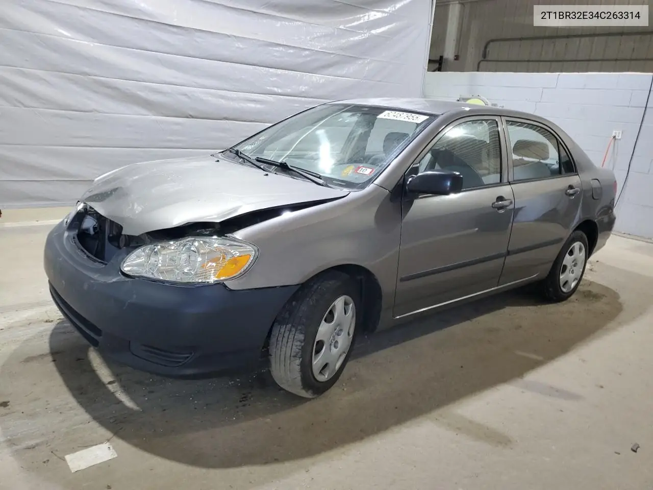 2004 Toyota Corolla Ce VIN: 2T1BR32E34C263314 Lot: 62487955