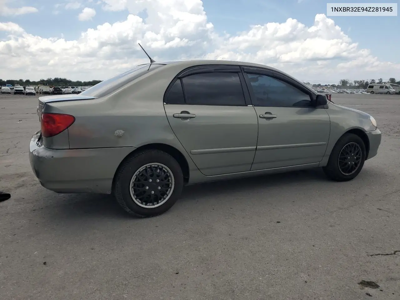 2004 Toyota Corolla Ce VIN: 1NXBR32E94Z281945 Lot: 62912665
