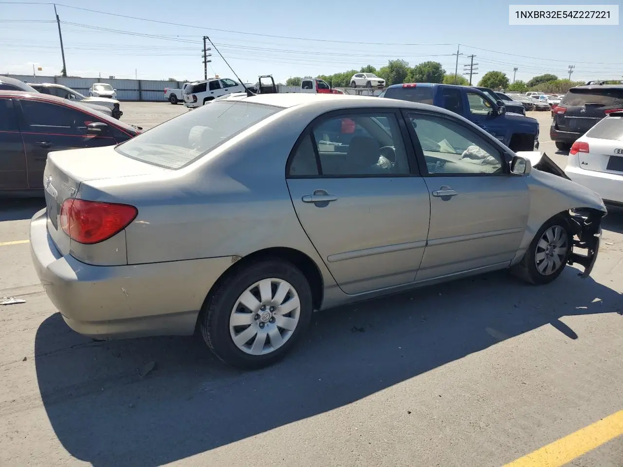 2004 Toyota Corolla Ce VIN: 1NXBR32E54Z227221 Lot: 62935975
