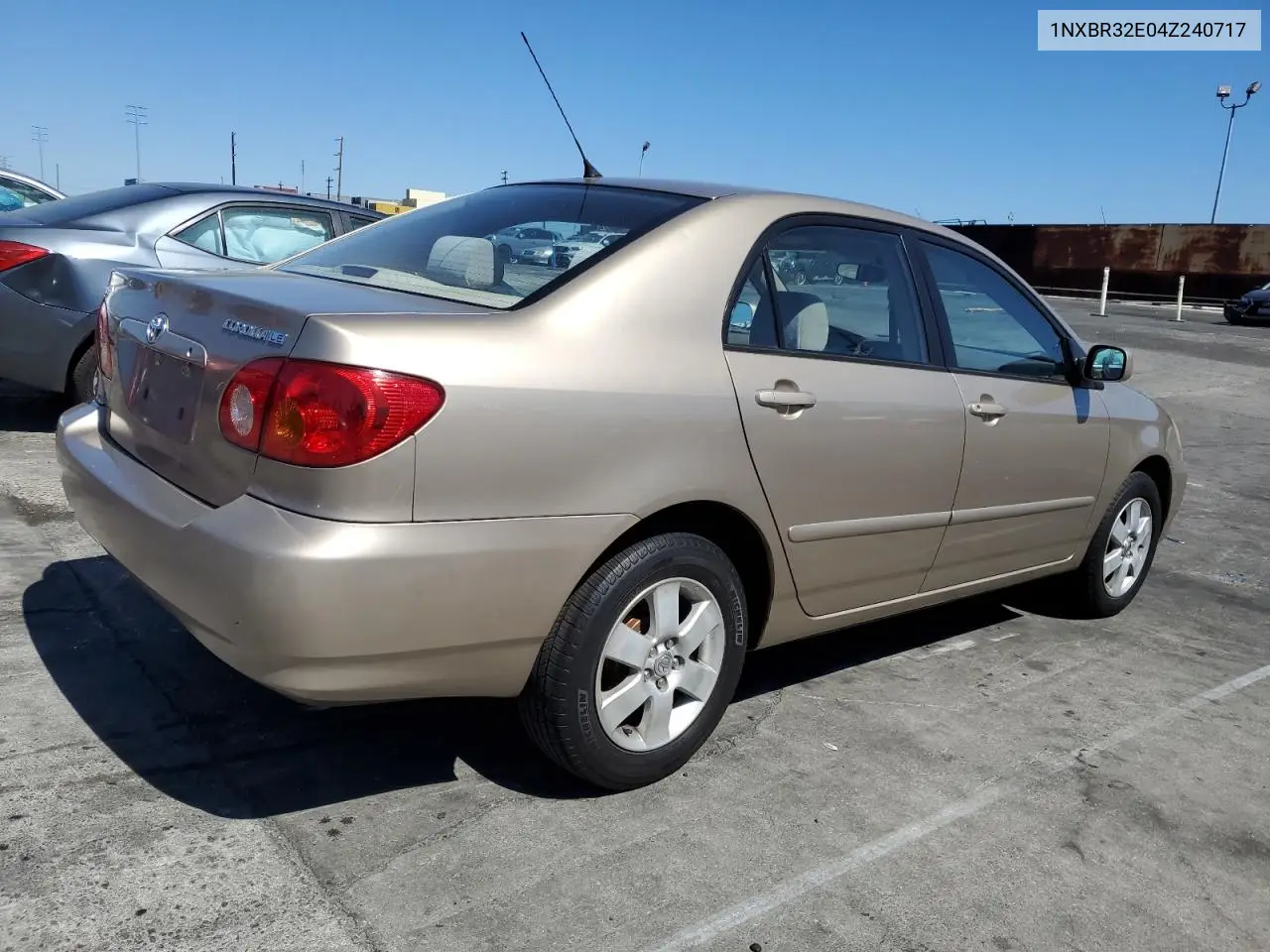 2004 Toyota Corolla Ce VIN: 1NXBR32E04Z240717 Lot: 63044675