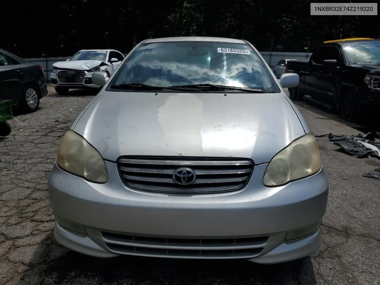2004 Toyota Corolla Ce VIN: 1NXBR32E74Z219220 Lot: 63182525