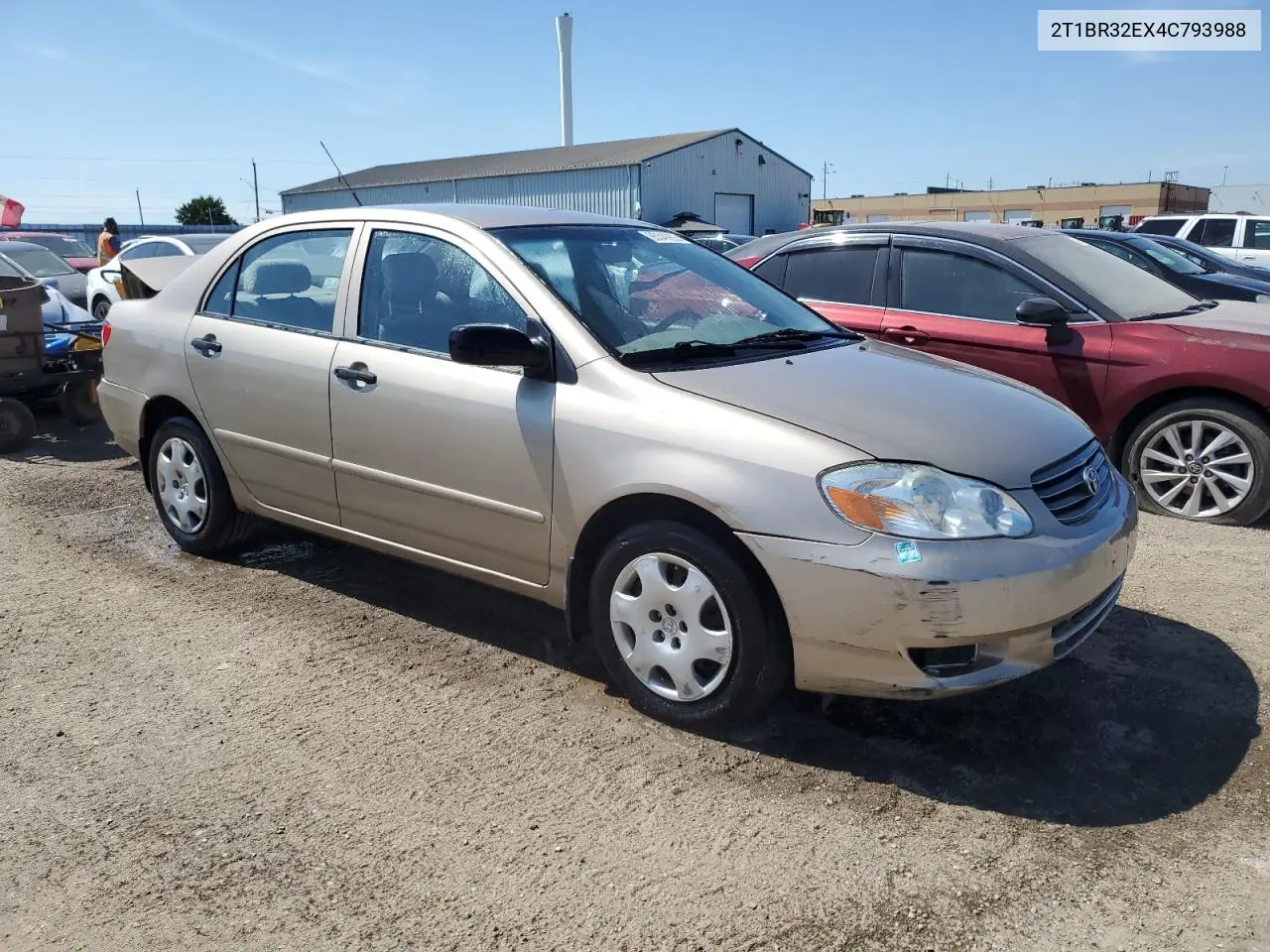2004 Toyota Corolla Ce VIN: 2T1BR32EX4C793988 Lot: 65349905