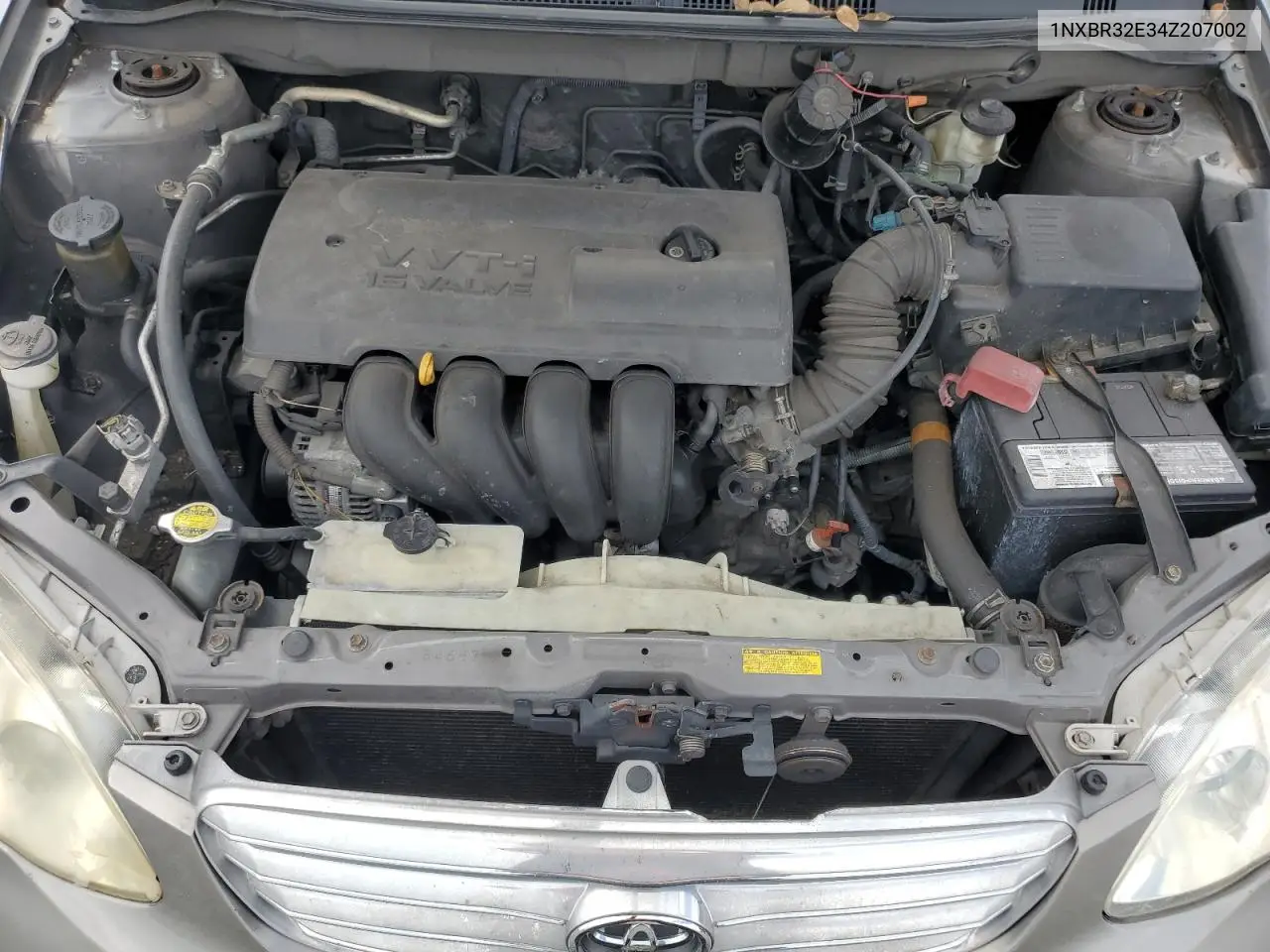 2004 Toyota Corolla Ce VIN: 1NXBR32E34Z207002 Lot: 65583545