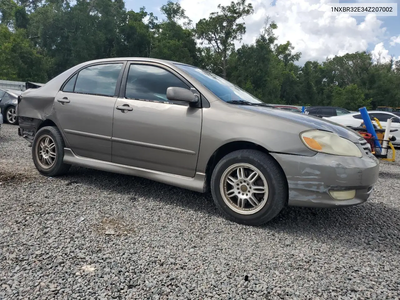 2004 Toyota Corolla Ce VIN: 1NXBR32E34Z207002 Lot: 65583545