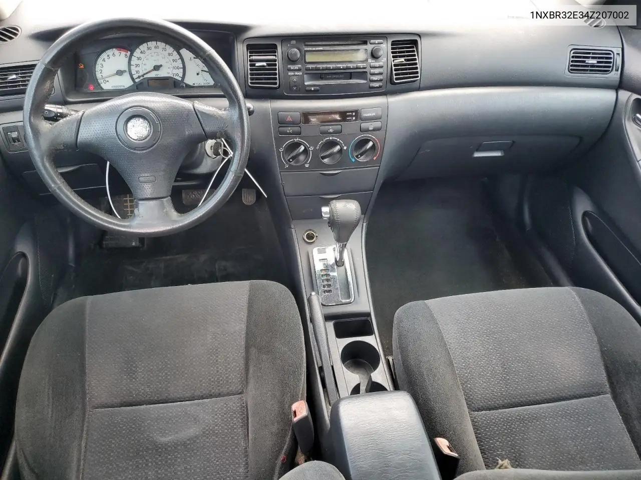 2004 Toyota Corolla Ce VIN: 1NXBR32E34Z207002 Lot: 65583545