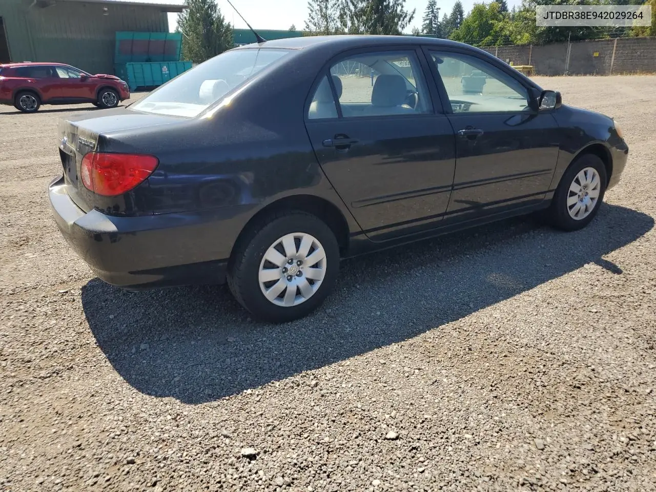 2004 Toyota Corolla Ce VIN: JTDBR38E942029264 Lot: 65836525