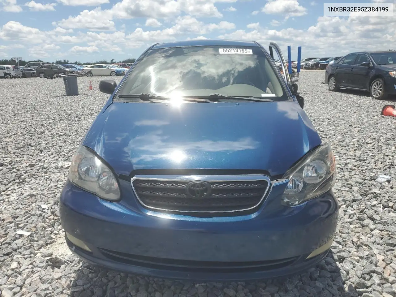 2005 Toyota Corolla Ce VIN: 1NXBR32E95Z384199 Lot: 55213155