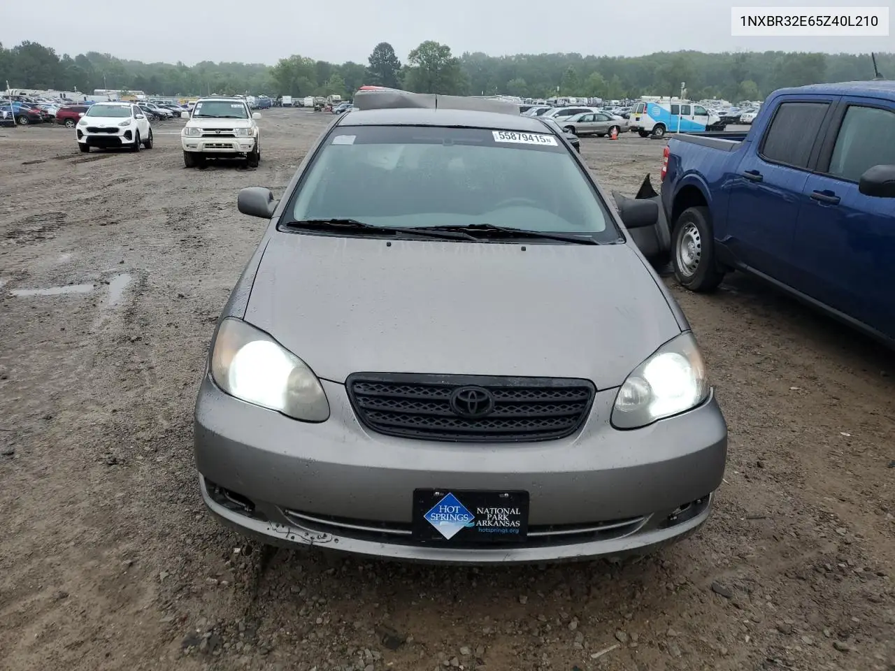 2005 Toyota Corolla Ce VIN: 1NXBR32E65Z40L210 Lot: 55879415