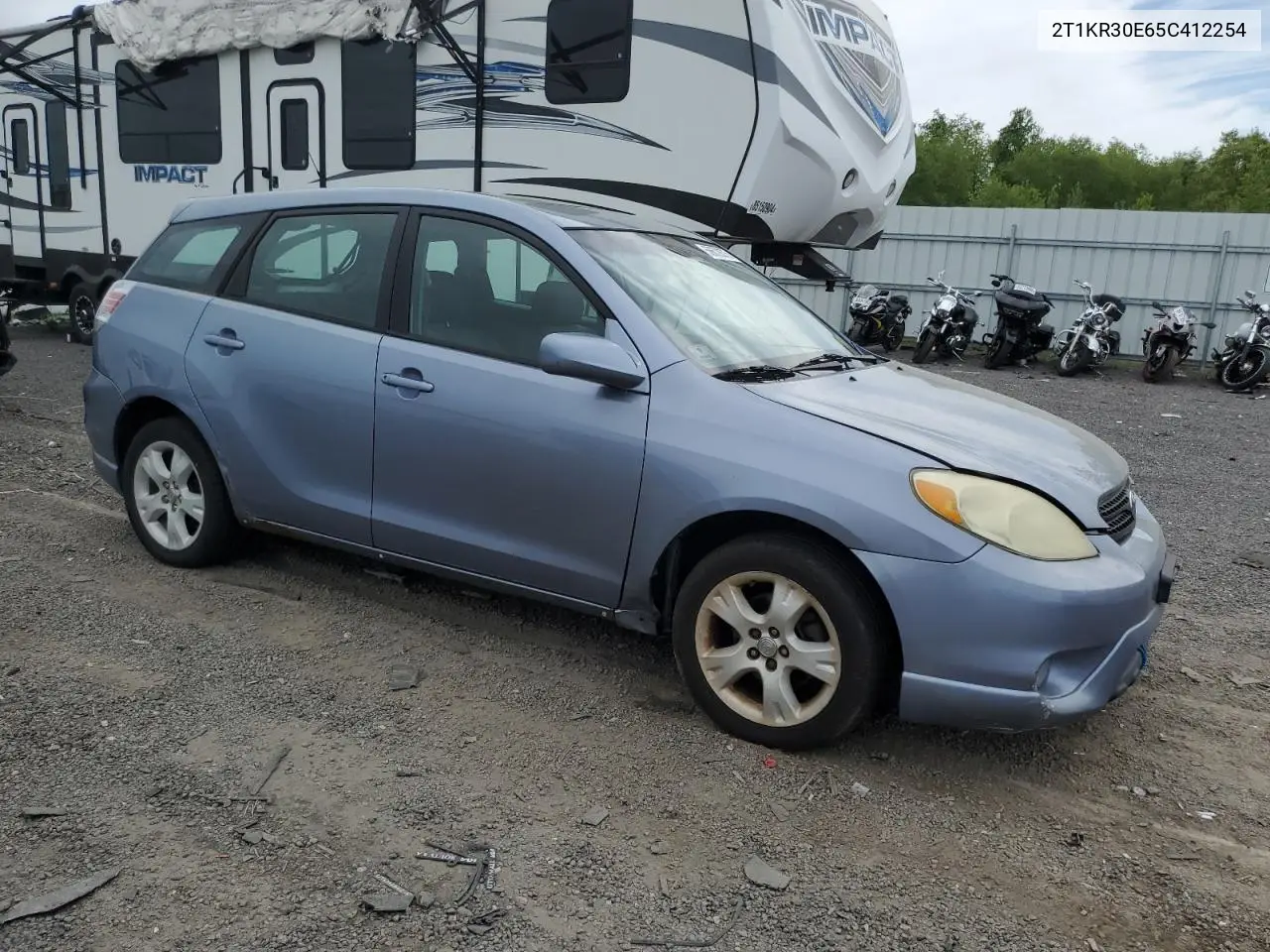 2005 Toyota Corolla Matrix Xr VIN: 2T1KR30E65C412254 Lot: 56672675