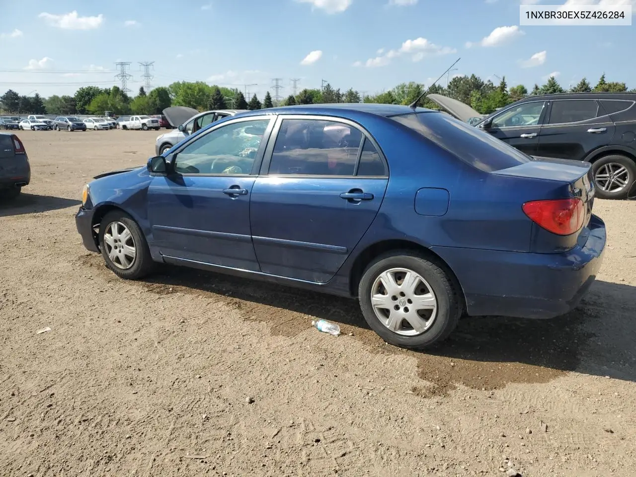 2005 Toyota Corolla Ce VIN: 1NXBR30EX5Z426284 Lot: 56763495
