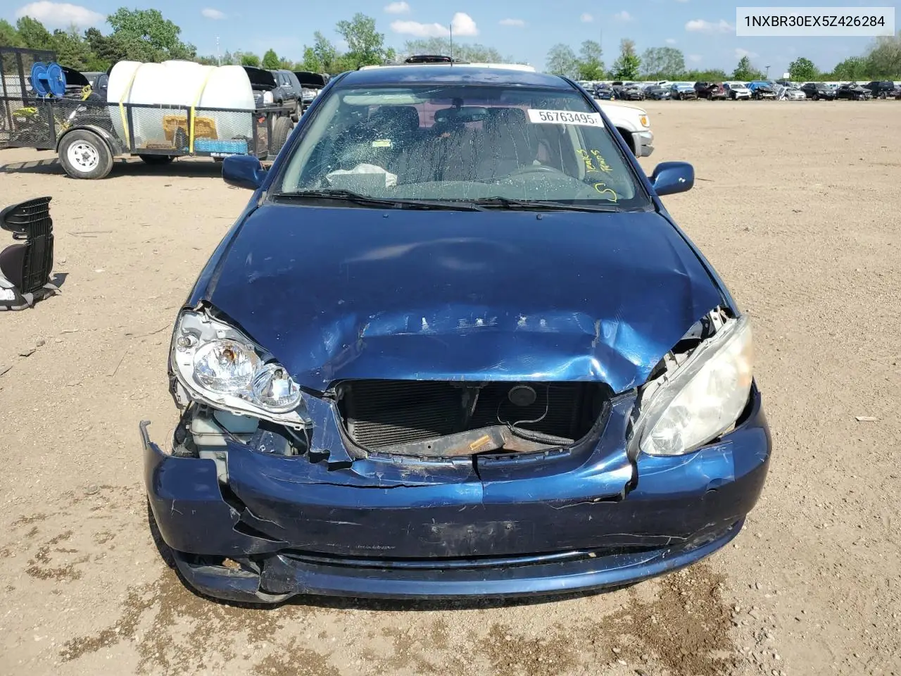 2005 Toyota Corolla Ce VIN: 1NXBR30EX5Z426284 Lot: 56763495