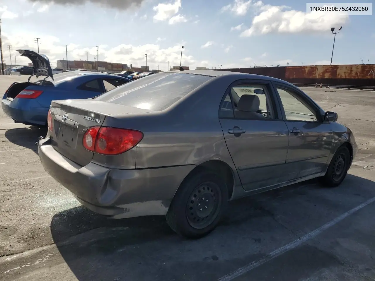 2005 Toyota Corolla Ce VIN: 1NXBR30E75Z432060 Lot: 56769105