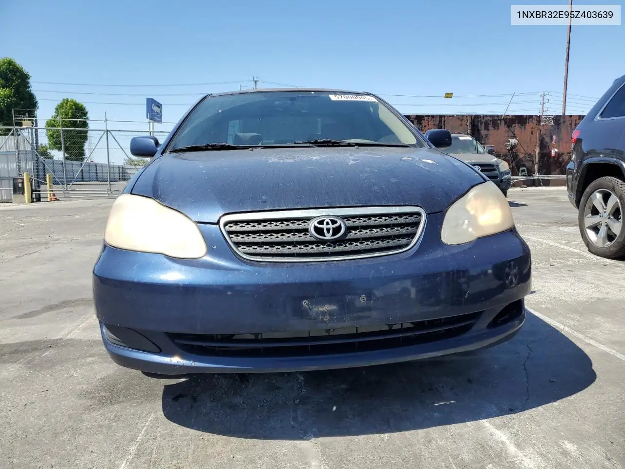 1nxbr32e95z403639 1NXBR32E95Z403639 2005 Toyota Corolla Ce