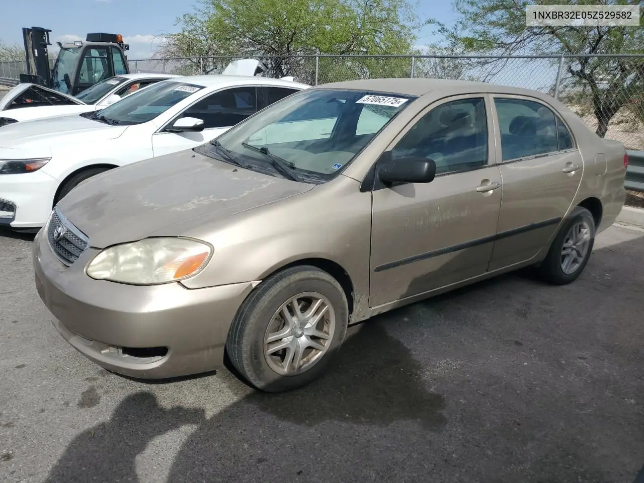 2005 Toyota Corolla Ce VIN: 1NXBR32E05Z529582 Lot: 57065175