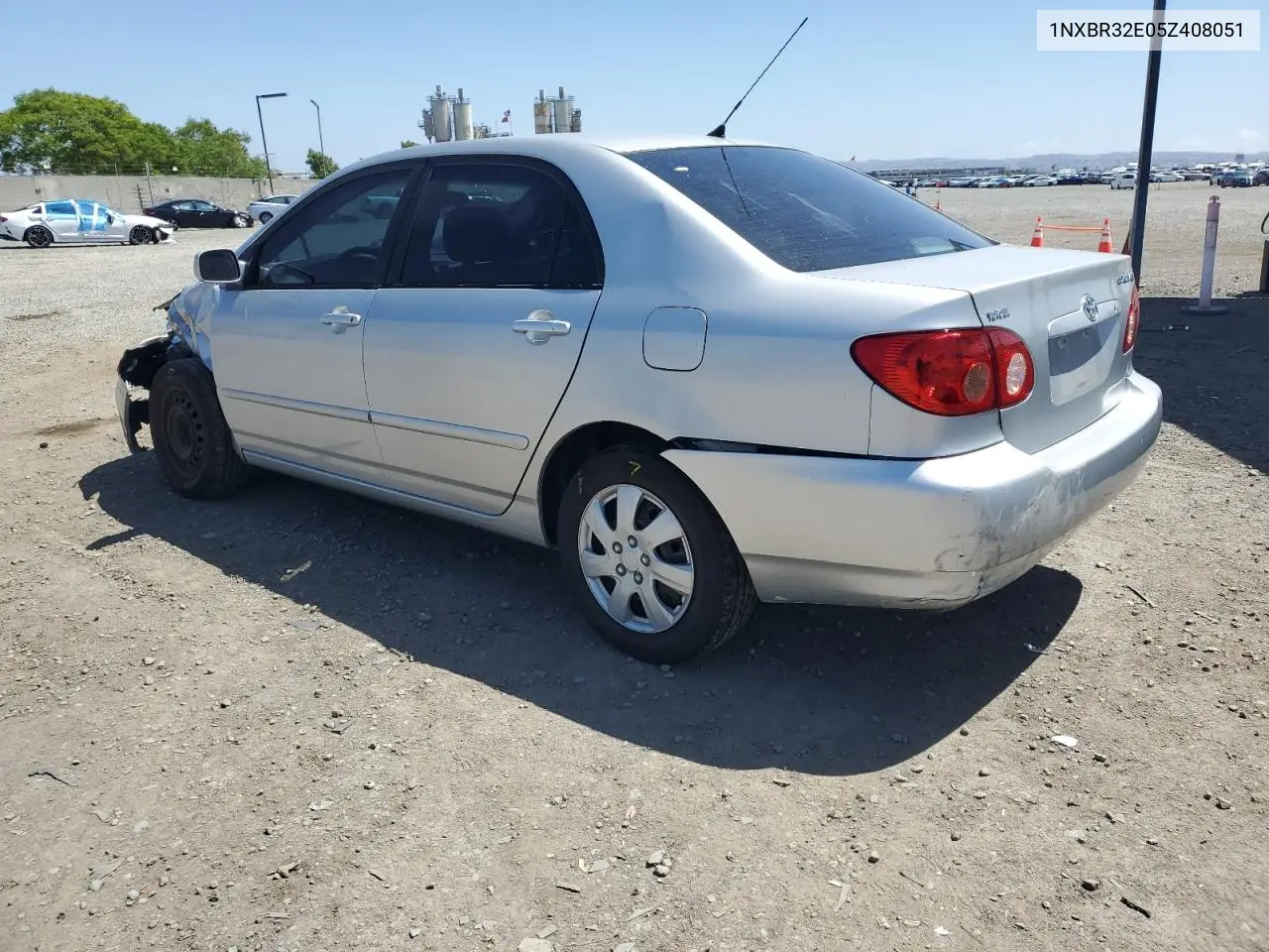2005 Toyota Corolla Ce VIN: 1NXBR32E05Z408051 Lot: 57102735