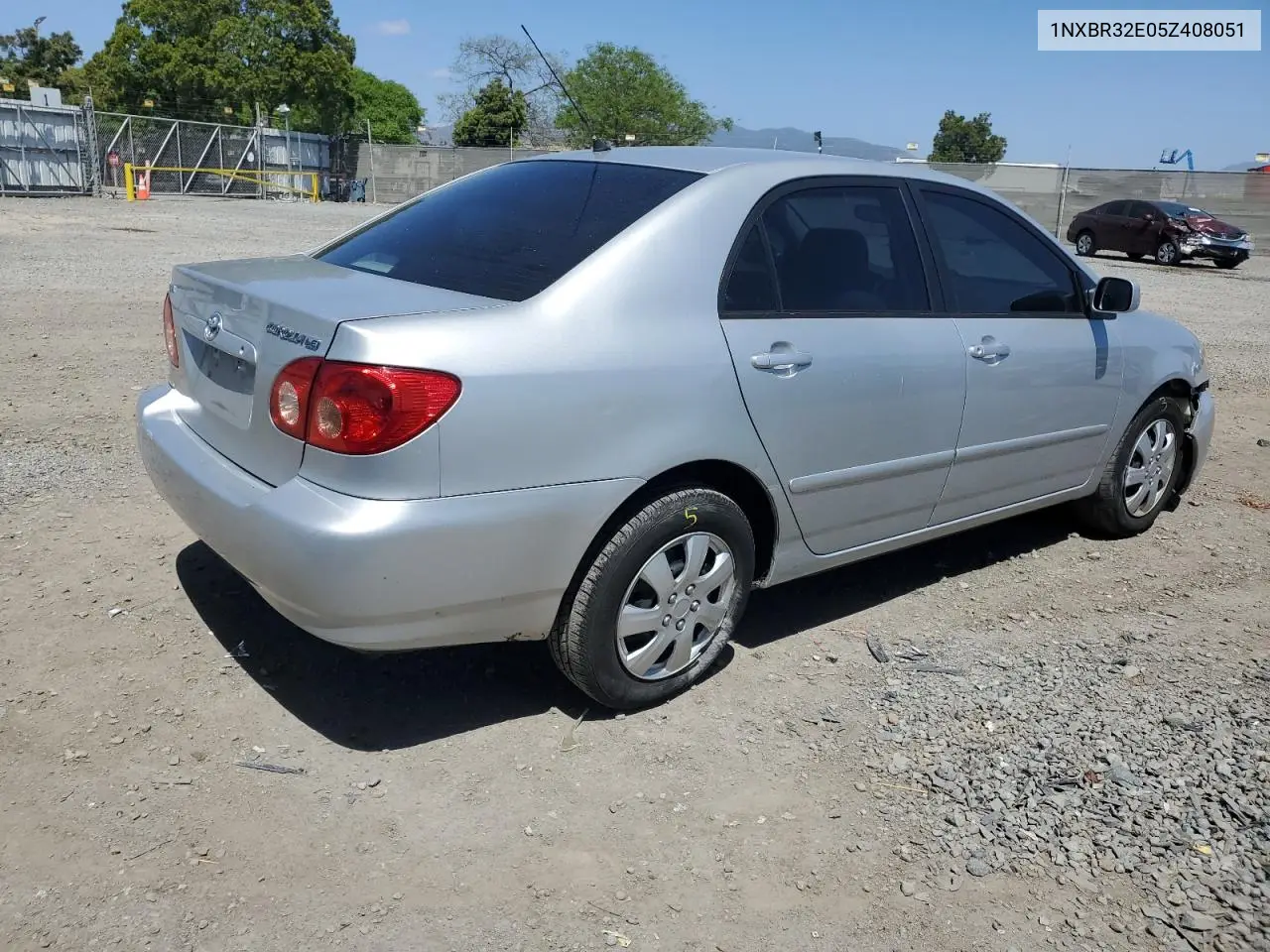 2005 Toyota Corolla Ce VIN: 1NXBR32E05Z408051 Lot: 57102735