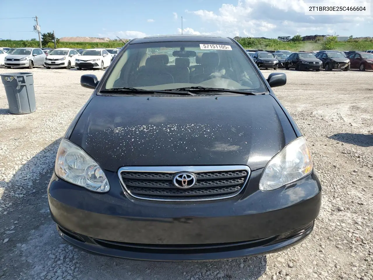 2005 Toyota Corolla Ce VIN: 2T1BR30E25C466604 Lot: 57151105