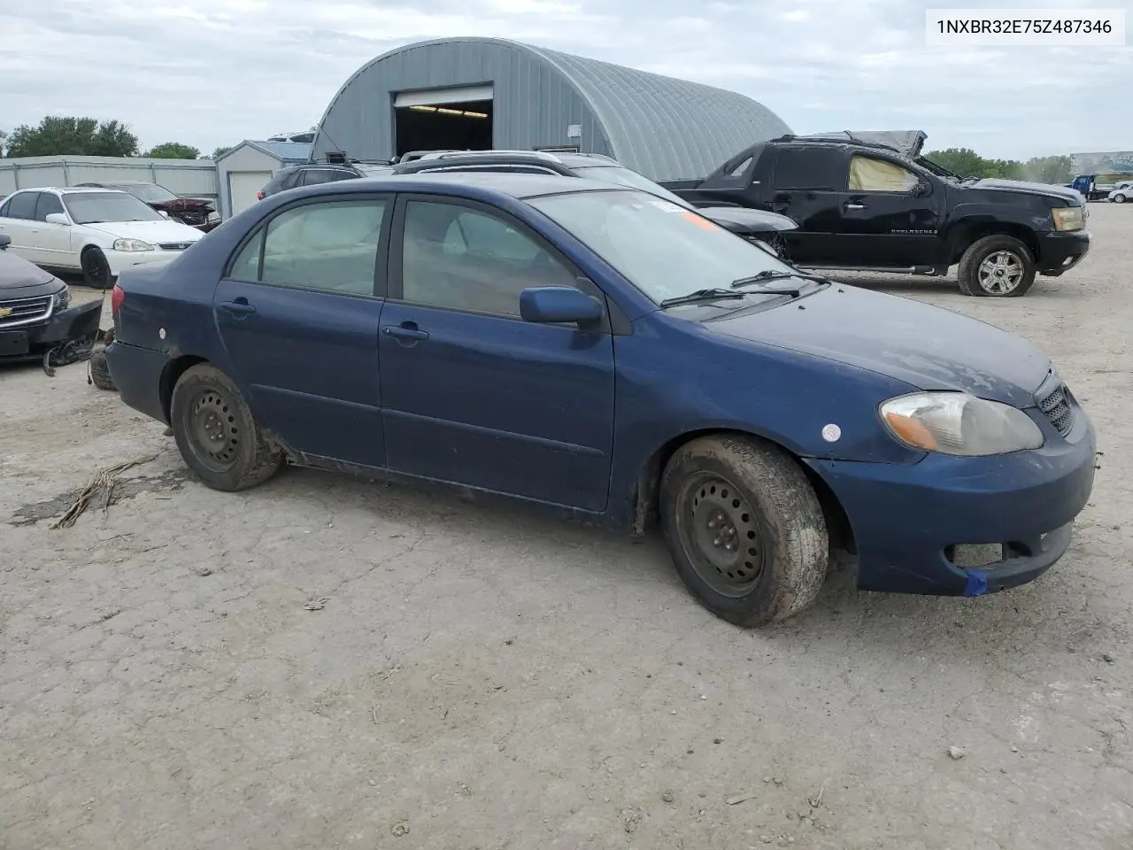 2005 Toyota Corolla Ce VIN: 1NXBR32E75Z487346 Lot: 61783165