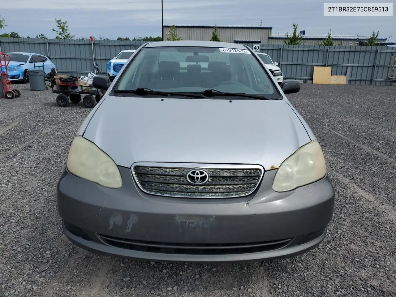 2005 Toyota Corolla Ce VIN: 2T1BR32E75C859513 Lot: 61942035