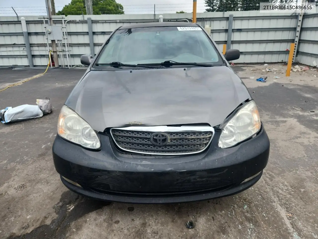 2005 Toyota Corolla Ce VIN: 2T1BR30E15C436655 Lot: 62072485