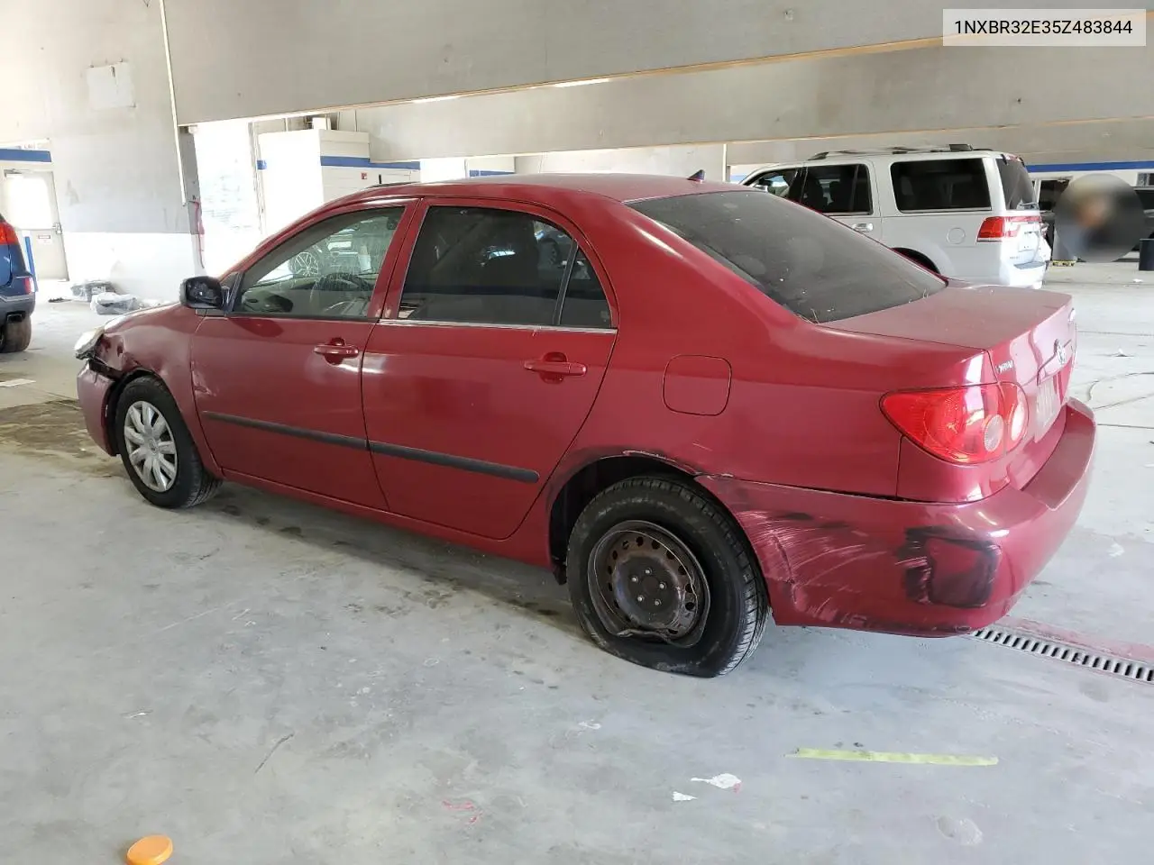 2005 Toyota Corolla Ce VIN: 1NXBR32E35Z483844 Lot: 62093785