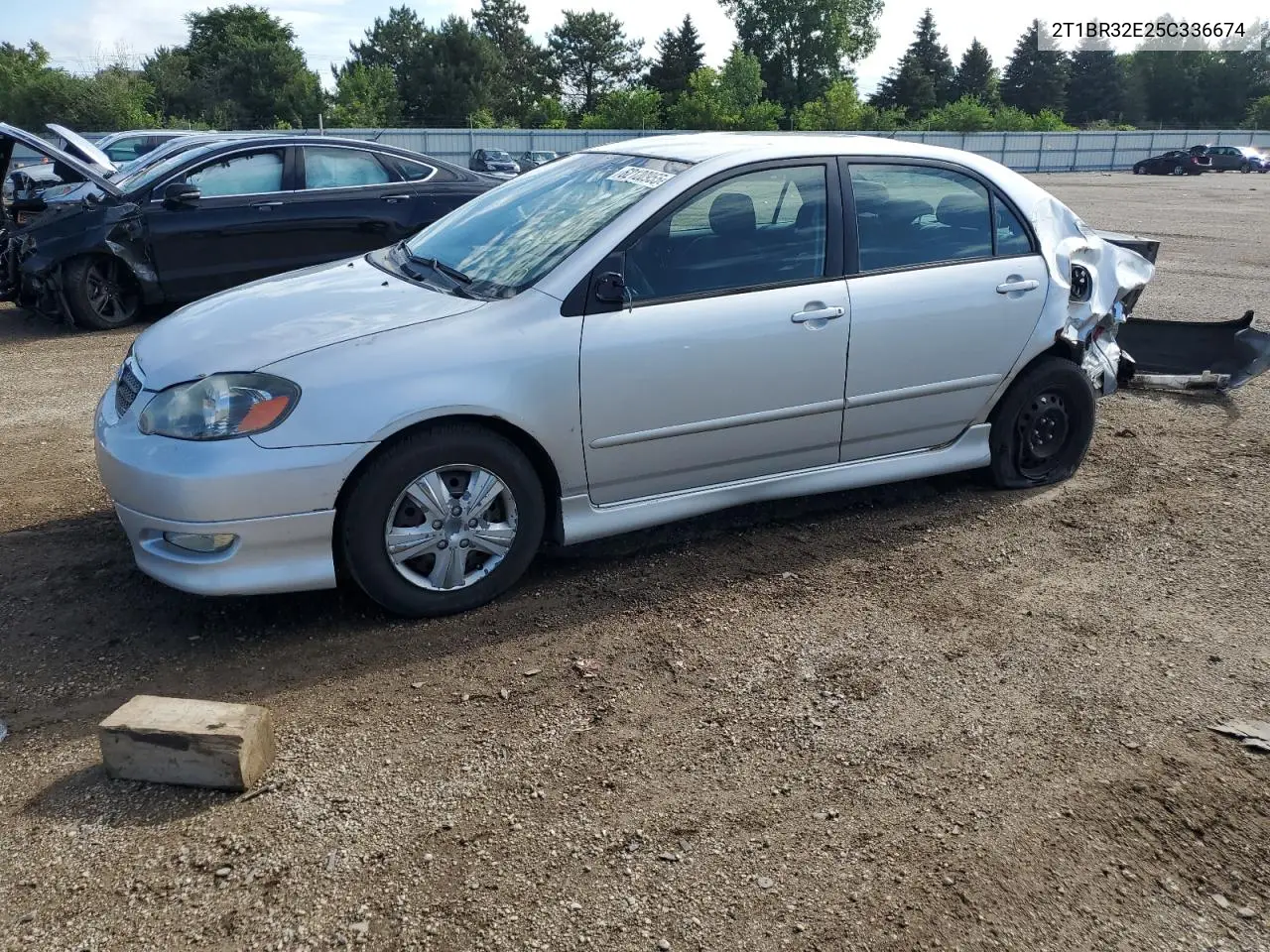 2005 Toyota Corolla Ce VIN: 2T1BR32E25C336674 Lot: 62120955