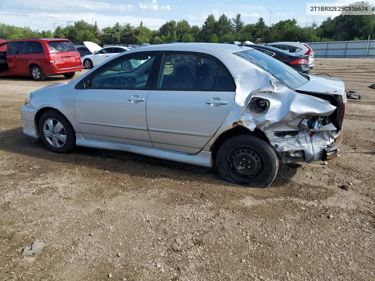 2005 Toyota Corolla Ce VIN: 2T1BR32E25C336674 Lot: 62120955