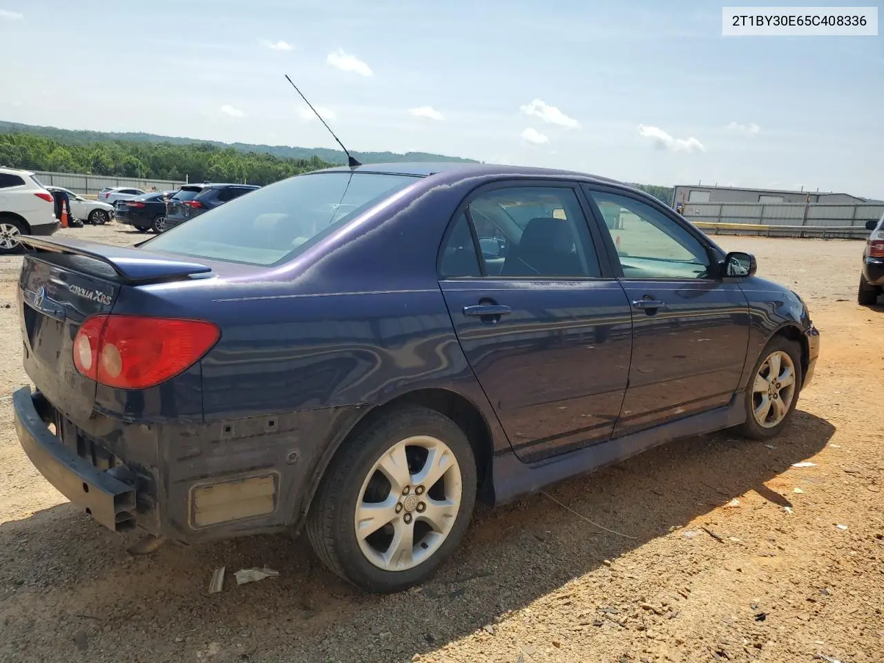 2005 Toyota Corolla Xrs VIN: 2T1BY30E65C408336 Lot: 62127375