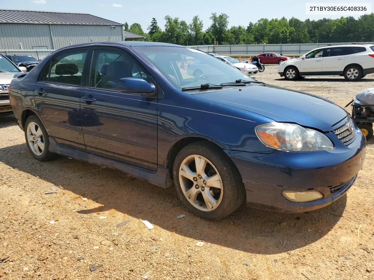 2005 Toyota Corolla Xrs VIN: 2T1BY30E65C408336 Lot: 62127375