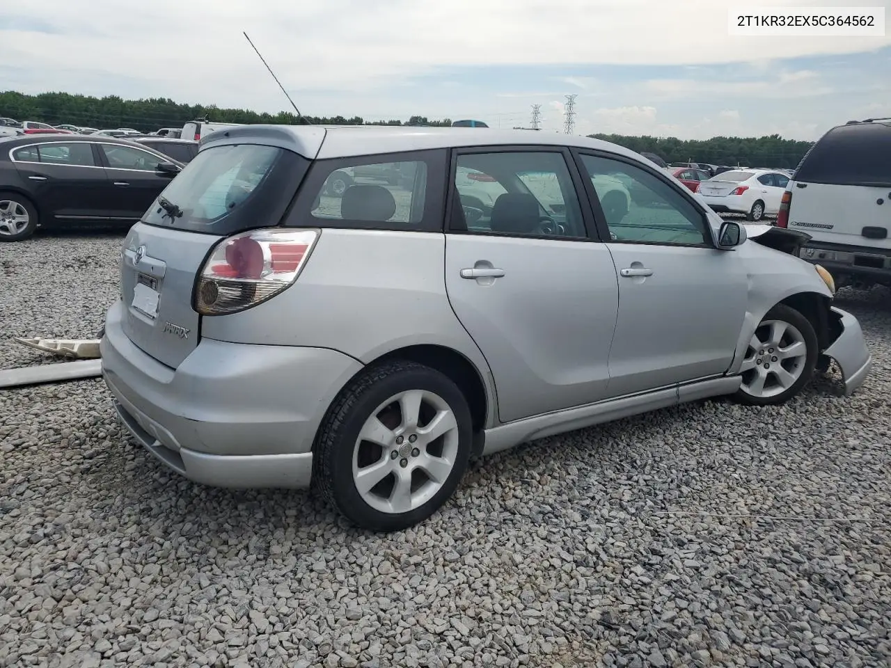 2005 Toyota Corolla Matrix Xr VIN: 2T1KR32EX5C364562 Lot: 62323365