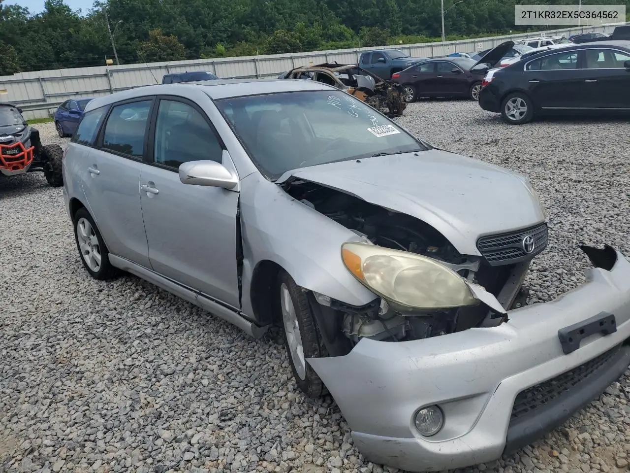 2005 Toyota Corolla Matrix Xr VIN: 2T1KR32EX5C364562 Lot: 62323365