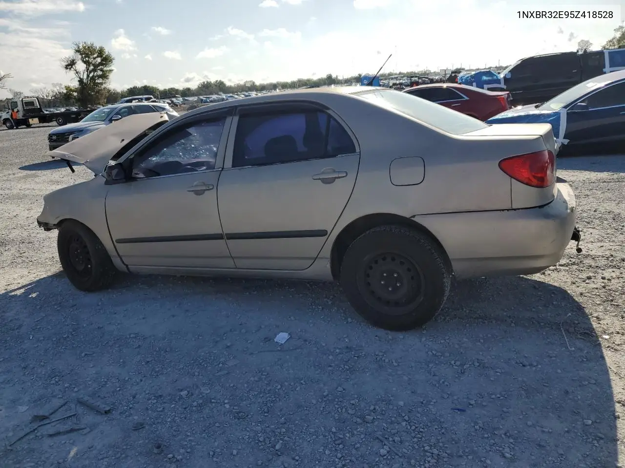 2005 Toyota Corolla Ce VIN: 1NXBR32E95Z418528 Lot: 62477405